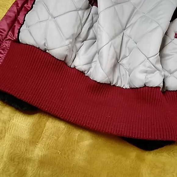 Star City Women Jacket Burgundy Size M - Picture 4 of 16